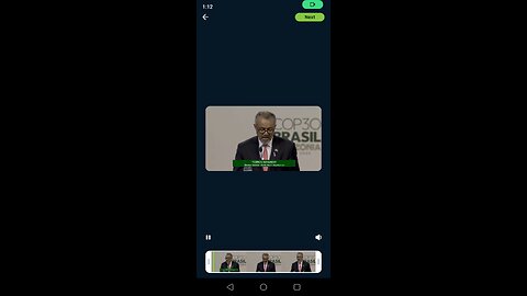 WHO’s Tedros now says: “A sick planet means sick people.” “If Earth were a patient, it’d be in