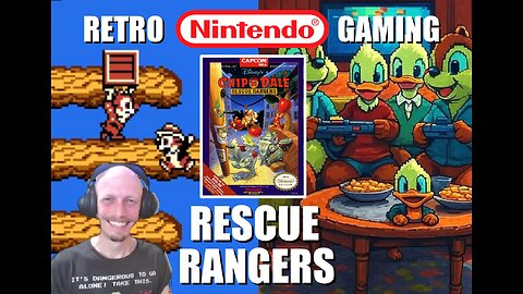 Chip 'n Dale Rescue Rangers (NES): Sing-a-long to Disney Music with BrightGaming while Saving Gadget
