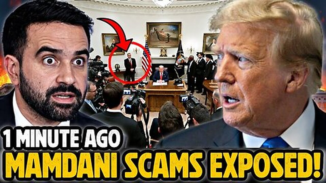 OMG.. Mamdani STORMS IN Oval Office after THREATENING Trump's LIFE as He ADMITS to SCAMMING Voters