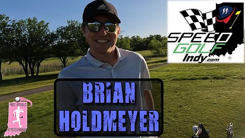 Brian Holdmeyer - 1st Ever Speedgolf Round - Loving It - 2025 Indy Speedgolf Open
