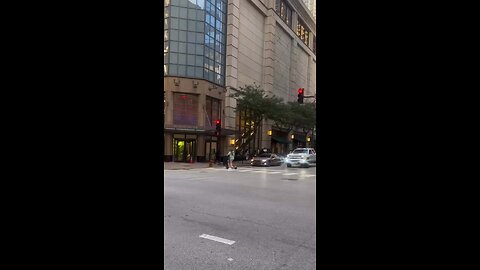 A daytime robbery at Nordstrom in Downtown Chicago was caught on video