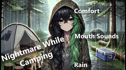 [ASMR] Femboy Boyfriend Comforts You After Nightmare During Camping Trip (Kissing) (Rain) (M4M)