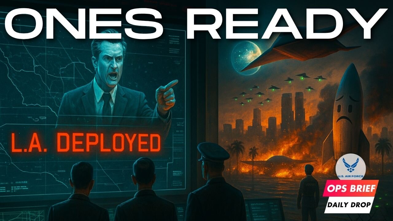 Ops Brief 058: Daily Drop - 9 June 2025 (Aliens, Drones & Governor Meltdowns)