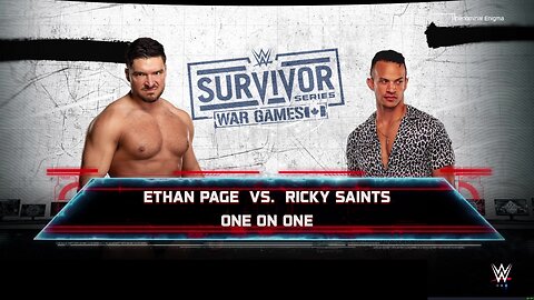 WWE 2k25 Ethan Page vs Ricky Saints