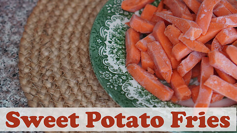 How to Freeze Sweet Potato Fries