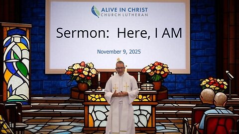 Sermon: Here, I AM