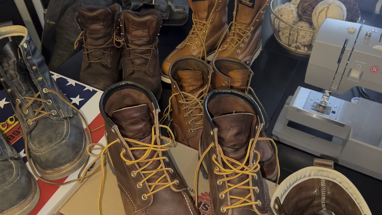 Red Wing & Thorogood USA made Boot Collection