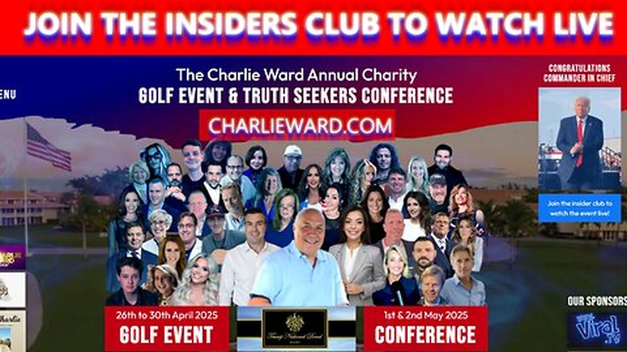 One Click Away from the Truth. Join the Insiders Club to Watch the truth seekers conference LIVE!