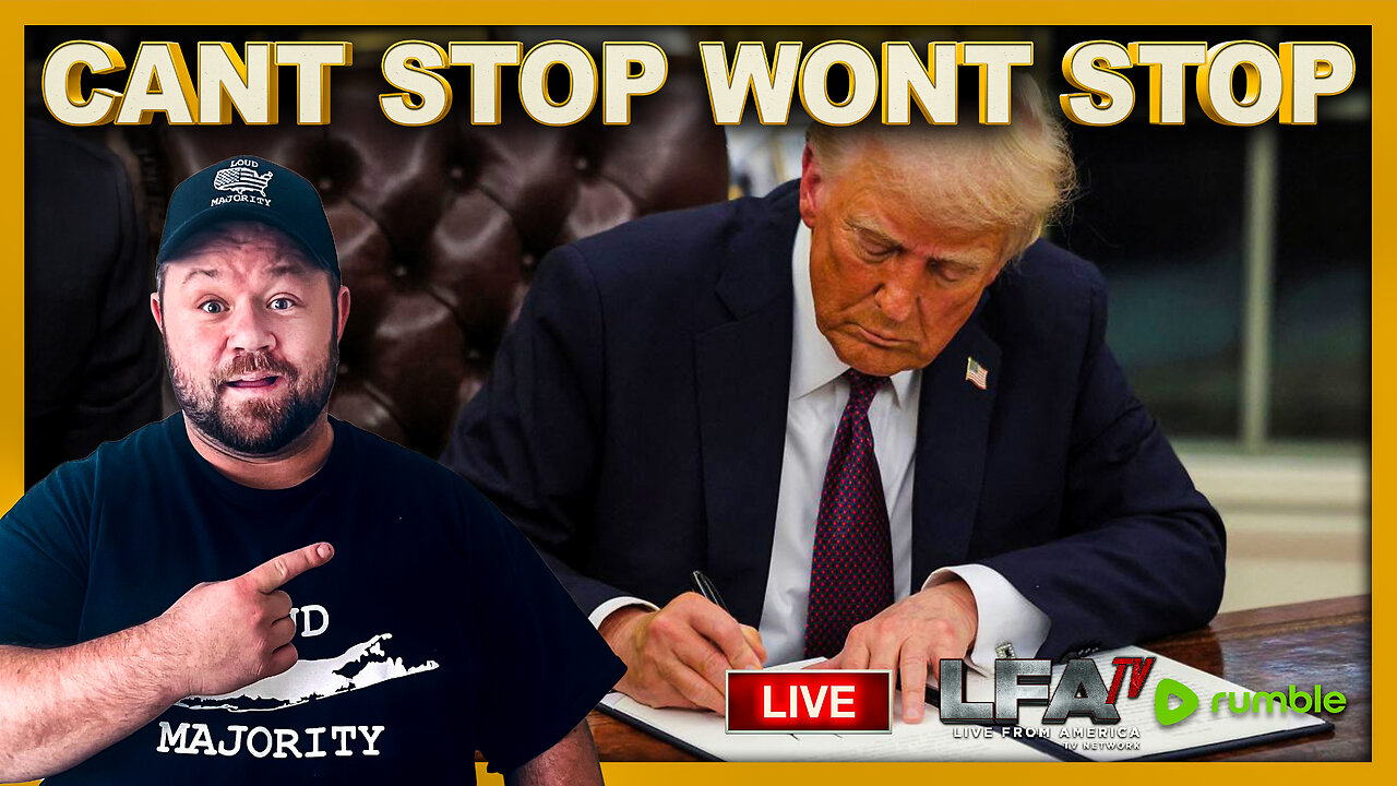 TRUMP SIGNS NEW EXECUTIVE ORDERS | LOUD MAJORITY 5.23.25 1PM