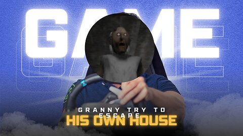 GRANNY TRY TO ESCAPE FROM HER OWN HOUSE🤣😂BECAUSE I AM ........TECNOLOGIA