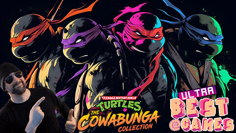 TMNT: Cowabunga Collection Continued | ULTRA BEST AT GAMES (Edited Replay)