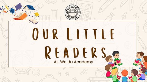 ✨ Little Readers in Action at Weida Academy ✨