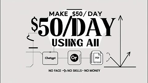 Make $50/Day With AI (No Skills, No Face