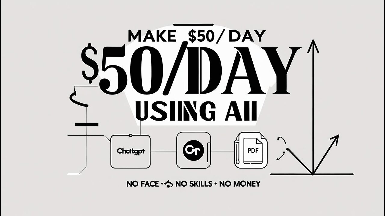 Make $50/Day With AI (No Skills, No Face