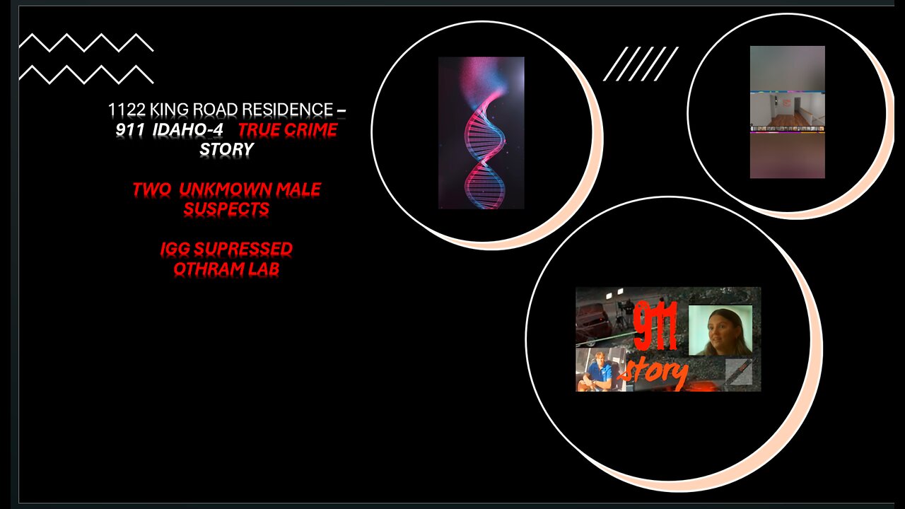 Truth in IGG/DNA & Unknown Suspects Idaho-4-OTHRAM LAB