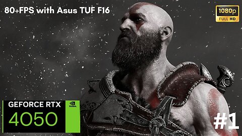 God of War | Epic HD Battle with Asus TUF F16 RTX 4050 | Aftab Gaming