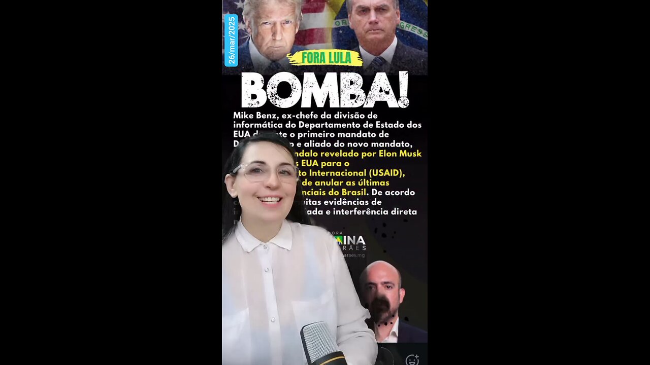Mike Benz convidado Pela direita brasileira