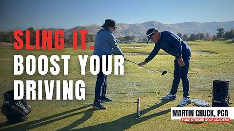 Boost Your Driving: Tiger Line Technique for Powerful Swings | Martin Chuck | Tour Striker Golf