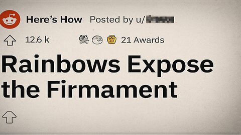 Rainbows Prove the Firmament Exists? Shocking Truth Revealed