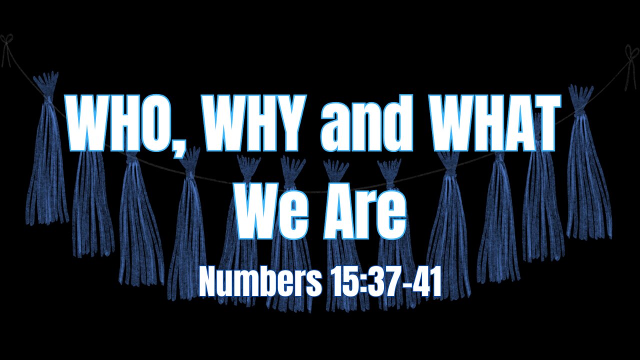 Who, Why and What We Are
