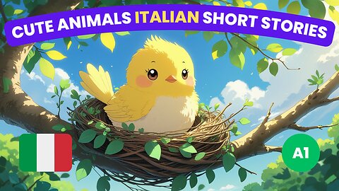 Learn Italian for Absolute Beginners: Easy Italian Sentences with Cute Animals (A1 Level)