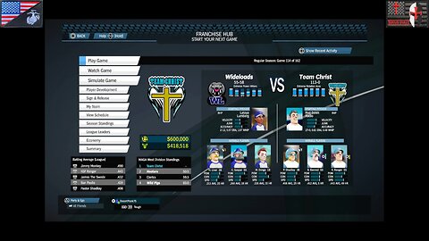 Based Sportsball 2025: Regular Season - Game #114 [Team Christ vs. Wideloads]