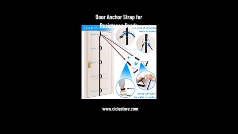 Door Anchor Strap for Resistance Bands - Cicia Store