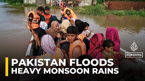Monsoon rains trigger devastating floods across Pakistan, displacing thousands