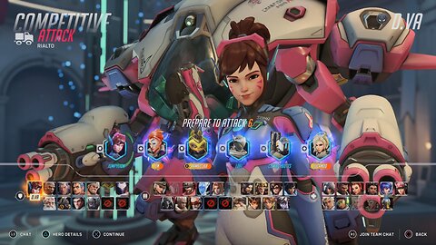 Overwatch 2 D.Va Gameplay (No Commentary)