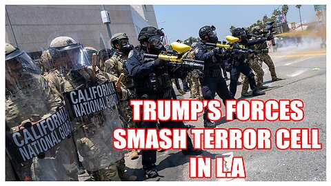 Judy Byington Intel Updates July 01, 2025: TRUMP'S FORCES SMASH TERROR CELL IN L.A