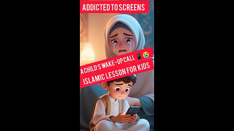 A Child’s Wake-Up Call 📱😭 | Islamic Lesson for Kids"