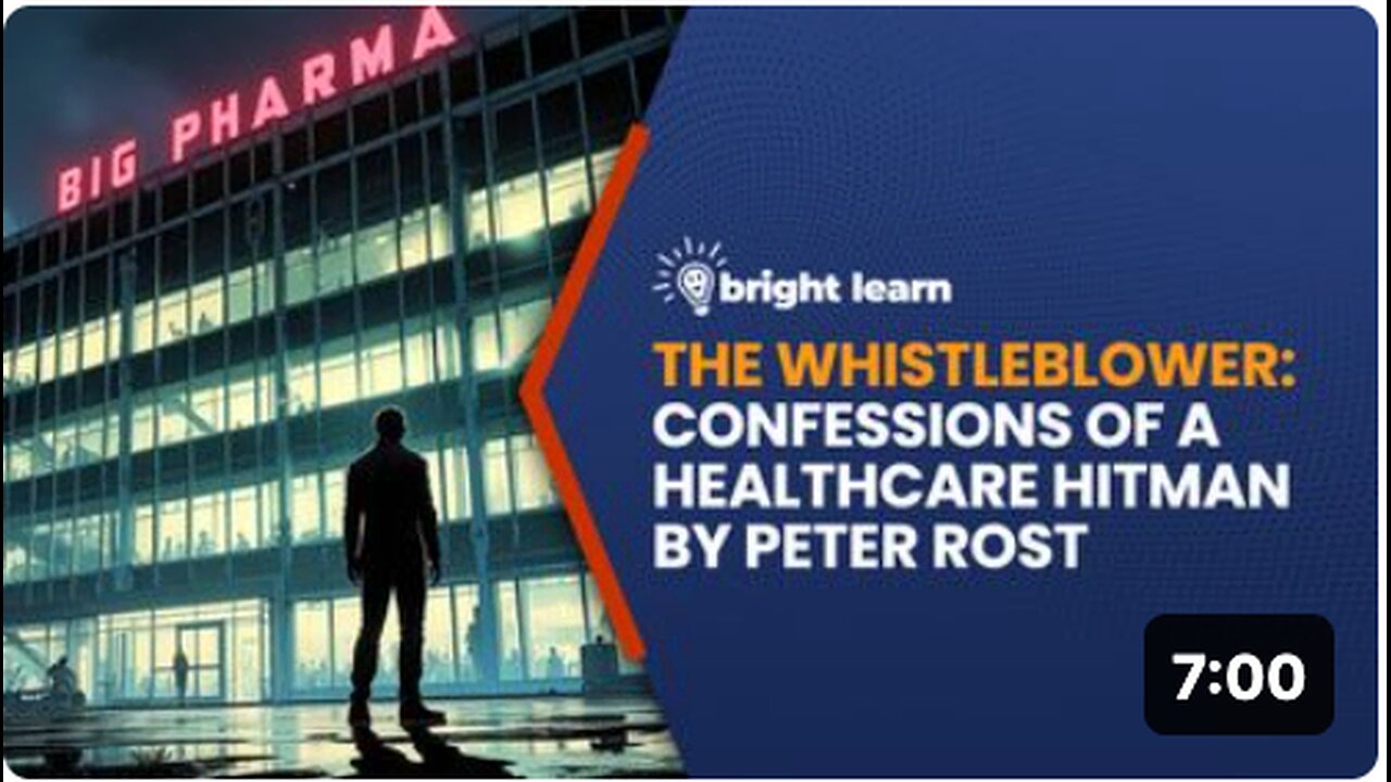 BrightLearn - The Whistleblower: Confessions of a Healthcare Hitman by Peter Rost