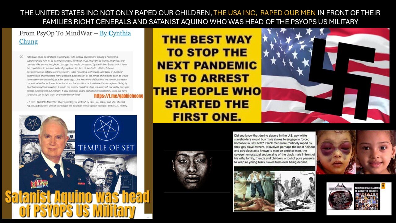 LIES DONT GET BETTER WITH TIME DOD! WE AMOORICANS SEE YOU AND YOUR CRIMES AGAINST HUMANITY