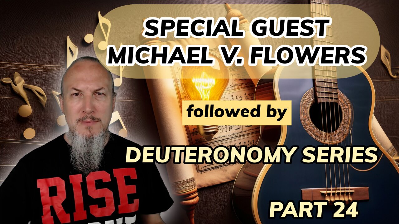 Special Guest Michael V. Flowers & Deuteronomy: Word-for-Word, With Commentary | Live Q&A (Part 24)