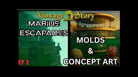 Vintage Story 1.21 Marine Escapades, Molds and Concept art Ep 2