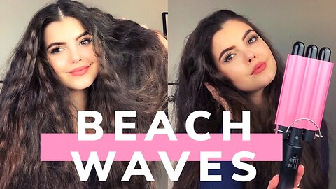 BEACH WAVES TUTORIAL | AMAZON WELLENEISEN | Lara Benjamina