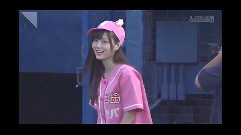 Shiraishi Mai Nogizaka46 Opening Pitch Ceremony 2