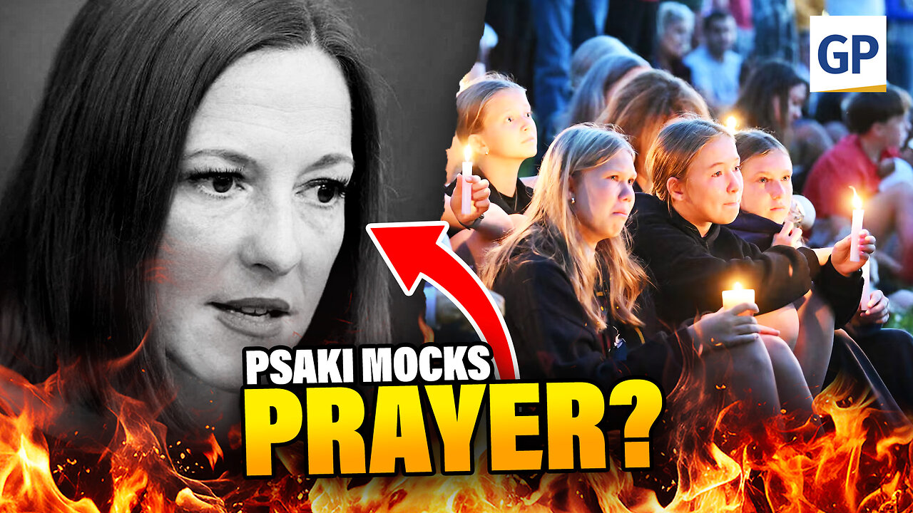 Jen Psaki’s DISGUSTING Response: Mocks Prayer After Trans School Shooting! | Elijah Schaffer