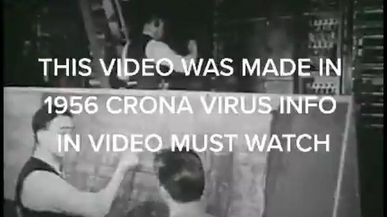 A VIDEO FROM 1956 🎦 PREDICTED EVERYTHING WE ARE GOING THROUGH RIGHT NOW❗