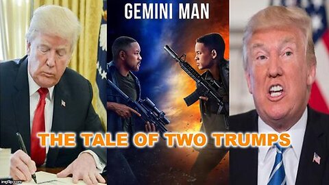 "Unmasking Digital Babylon: An Eye-Opening Tale of Two Trumps in Gemini Man"