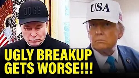 Trump ATTACKS ELON again as WHEELS COME OFF