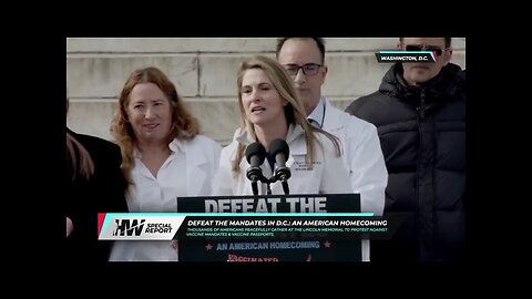 Rally in Washington DC | Dr. Mary Talley Bowden