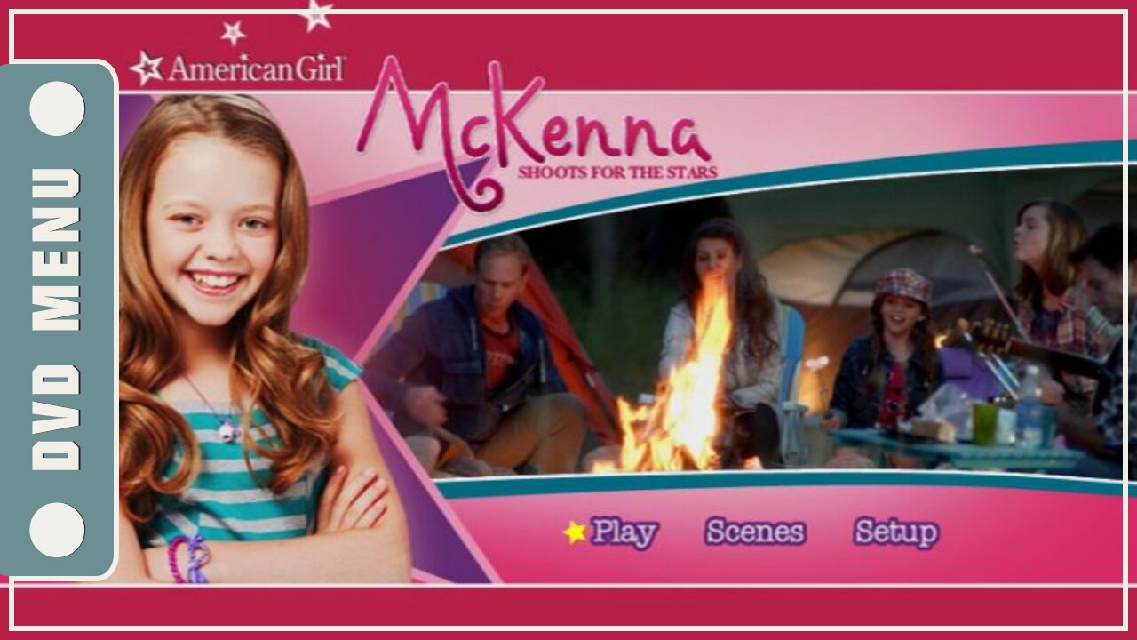 McKenna Shoots for the Stars - DVD Menu