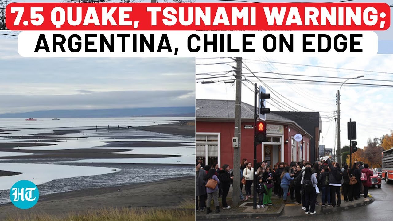 Argentina, Chile Earthquakes Trigger Tsunami Warning; Mass Evacuation Ordered As People Panic