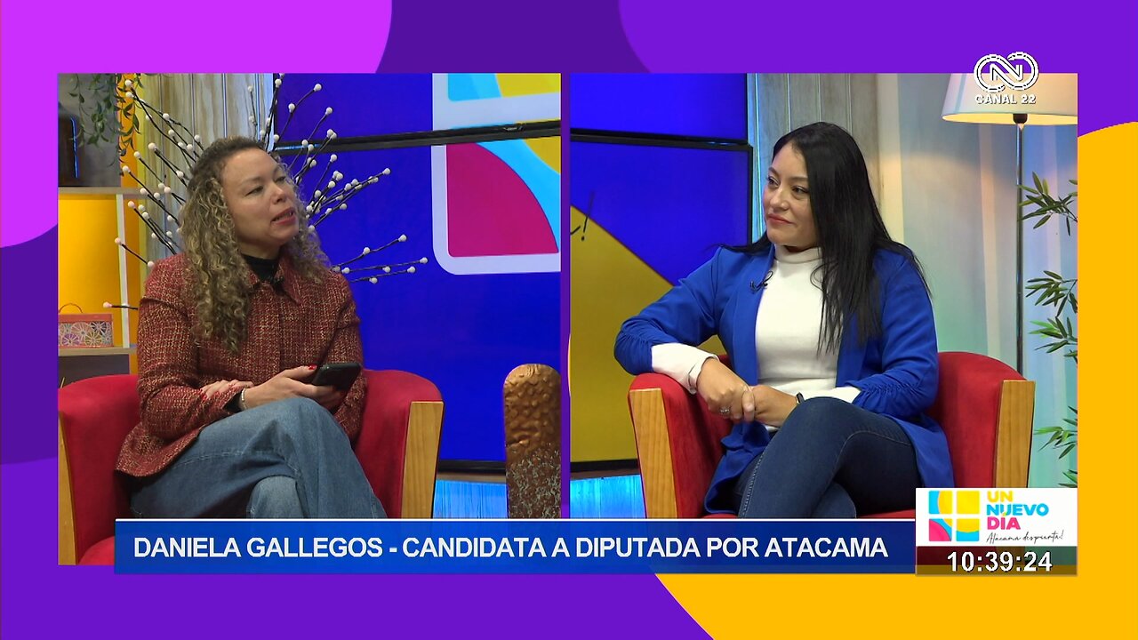 Daniela Gallegos Candidata a Diputada por Atacama