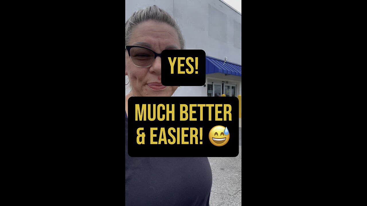 Yes Much Better & Easier! 😅