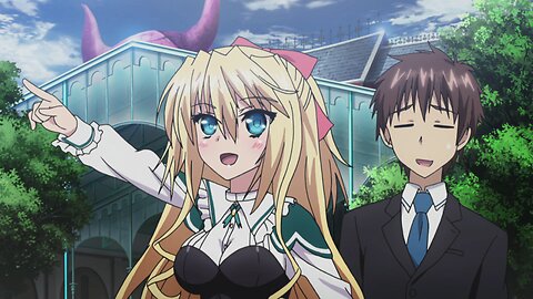 Absolute Duo - Lilith and Tooru go to a theme park