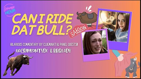 Can I ride dat bull?