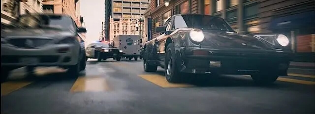 Cinamatic car in unreal engine 5