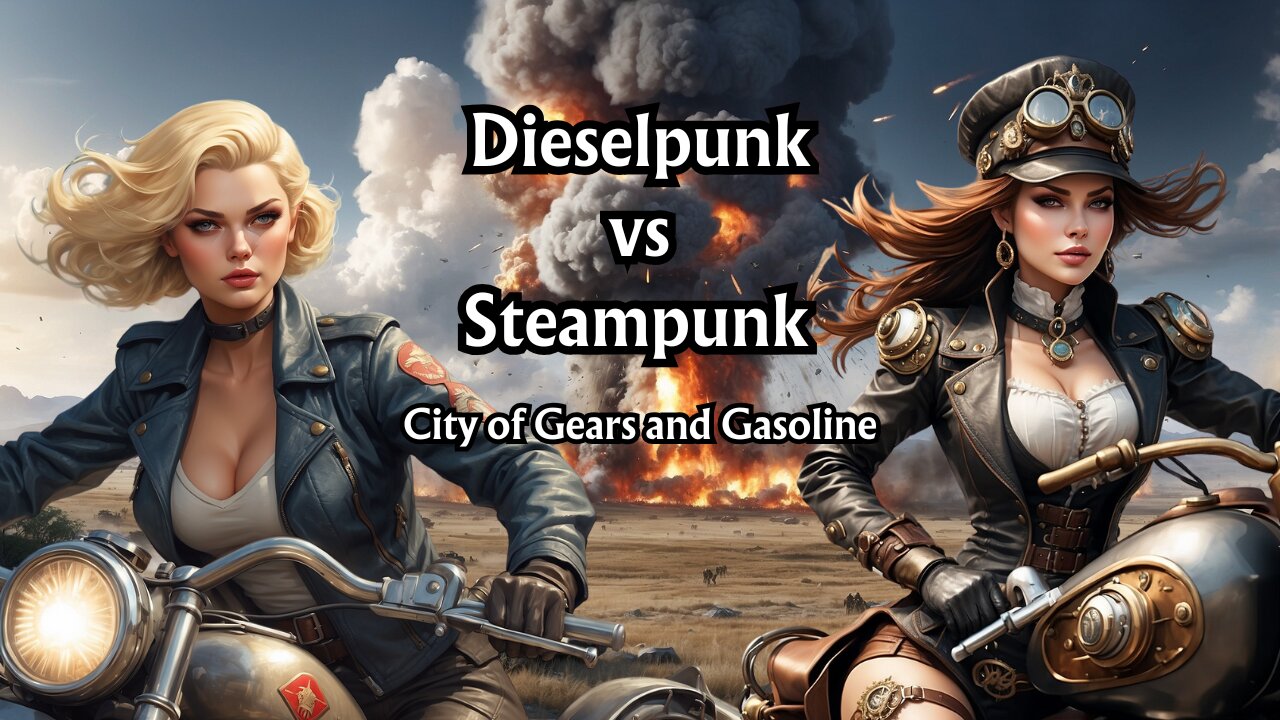 City of Gears and Gasoline: The Second Dieselpunk vs. Steampunk War